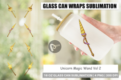 Glass Can Unicorn Wand Product Image 1