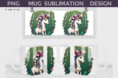 Unicorn Mug Wrap Bundle | Unicorn Mug Sublimation Product Image 3