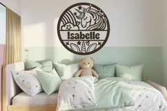 Unicorn Name Sign Svg, Unicorn Svg Cut File, Fantasy Theme Product Image 2