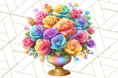 Unicorn Princess Ball Clipart PNG, Baby Unicorns Gowns Tux Product Image 4