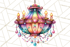 Unicorn Princess Ball Clipart PNG, Baby Unicorns Gowns Tux Product Image 2