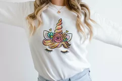  Unicorn sublimation PNG
