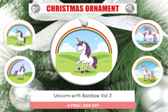 Ornament Rainbow Unicorn Product Image 1