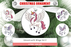 Ornament Winged Unicorn Product Image 1
