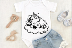 Unicorn svg , Cute Unicorn svg, Unicorn clipart, Unicorn svg Product Image 1