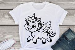 Unicorn svg , Cute Unicorn svg, Unicorn clipart, Unicorn svg Product Image 3