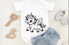 Unicorn svg , Cute Unicorn svg, Unicorn clipart, Unicorn svg Product Image 2