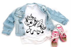 Unicorn svg , Cute Unicorn svg, Unicorn clipart, Unicorn svg Product Image 1