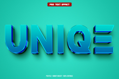 Uniqe 3D editable text effect Product Image 1