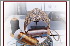 ITH 2 in 1 Kokoshnik Necklace Design Embroidery Manavi 05 Product Image 6