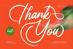 Uniquely Vifanite Bold Calligraphy Font Product Image 20