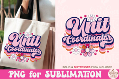 Retro Unit Coordinator PNG, Occupation sublimation Product Image 2
