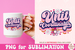 Retro Unit Coordinator PNG, Occupation sublimation Product Image 3