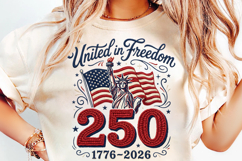 united freedom design, 250th anniversary, patriotic shirt design, usa anniversary png, freedom anniversary shirt, american pride design, 1776 2026 png, patriotic tshirt png, independence day design, usa celebration file