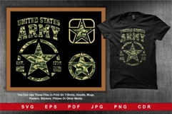 US Army Camouflage Emblems and Military Insignia 1 Product Image 1