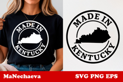 United States Postage Stamp SVG | Made in Kentucky Design Product Image 1