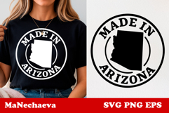 United States Postage Stamp SVG | Made in Arizona Design Product Image 1