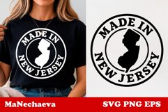 United States Postage Stamp SVG | Made in New Jersey Design Product Image 1