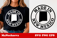 United States Postage Stamp SVG | Made in New Mexico Design Product Image 1