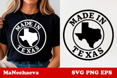 United States Postage Stamp SVG | Made in Texas Design Product Image 1