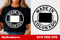 United States Postage Stamp SVG | Made in Colorado Design Product Image 1