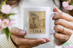 United States Stamp State 4th Of July Product Image 3