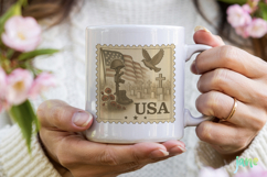 United States Stamp State 4th Of July Product Image 3