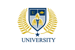 University college school badge logo design vector Product Image 1