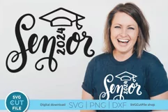 Elevate your fashion game with the exclusive Class of 2024 graduating senior SVG for Cricut and Silhouette machines. Let your imagination run wild as you design one-of-a-kind shirts and tote bags.
