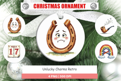 Unlucky Charms Retro Ornament Product Image 1