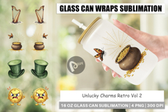 Unlucky Charms Retro Glass Can Product Image 1