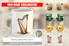 Unlucky Charms Retro Mug Wrap Product Image 1