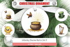 Unlucky Charms Retro Ornament Product Image 1