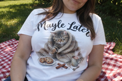 Unmotivated Cat Hygge Sublimation Product Image 4