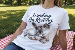 Unmotivated Cat Hygge Sublimation Product Image 5