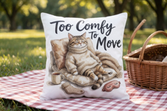 Unmotivated Cat Hygge Sublimation Product Image 12