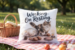 Unmotivated Cat Hygge Sublimation Product Image 18