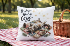 Unmotivated Cat Hygge Sublimation Product Image 12