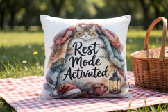 Unmotivated Cat Hygge Sublimation Product Image 18
