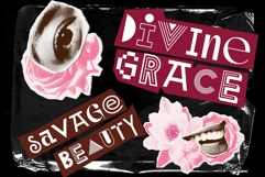 Experimental Mixed Font Unpopular Montage Product Image 4