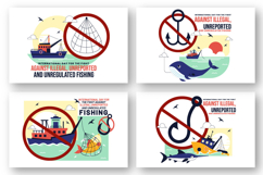 10 Illegal and Unregulated Fishing Illustration Product Image 2
