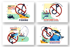 10 Illegal and Unregulated Fishing Illustration Product Image 3