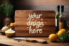Kitchen Cutting Board Mockup Product Image 1