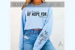 Be a Beacon of Hope for Others Sleeve SVG, Inspirational SVG Product Image 1