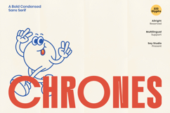 Chrones - Bold Condensed Sans Font Product Image 1