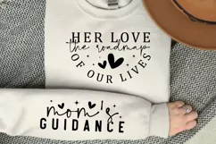 Her love the roadmap of our lives Sleeve SVG Product Image 4