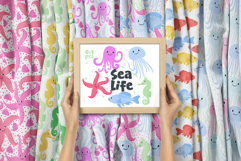 Sea Life Nautical patterns for children Product Image 1