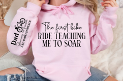 The first bike ride teaching me to soar Sleeve SVG Product Image 2
