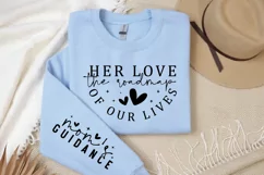 Her love the roadmap of our lives Sleeve SVG Product Image 2