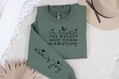 Her laughter the melody of our memories Sleeve SVG Product Image 3